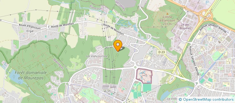 localisation de l'entreprise MONSIEUR GERARD LECAILLE à ELANCOURT