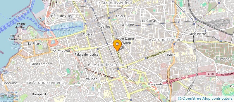 localisation de l'entreprise MONSIEUR GERARD LECLERCQ à MARSEILLE