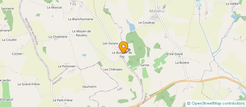 localisation de l'entreprise MONSIEUR GERARD LECOCQ à MAHERU