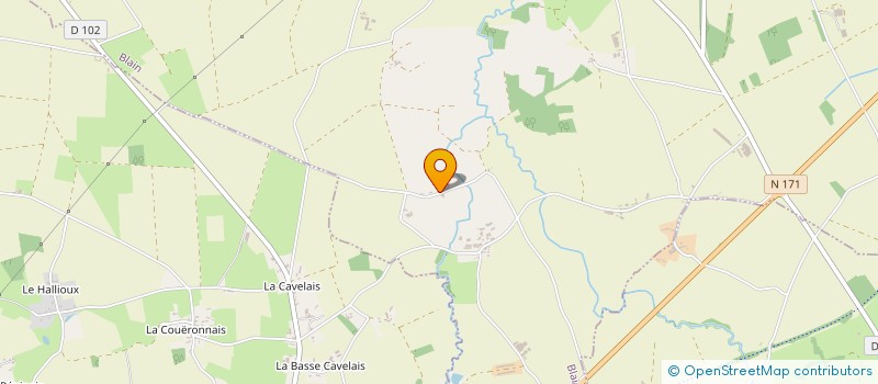 localisation de l'entreprise MONSIEUR GERARD LECOU à BLAIN