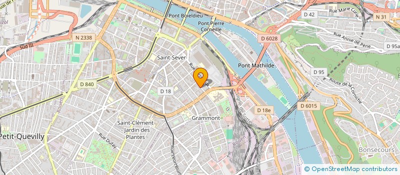 localisation de l'entreprise MONSIEUR GERARD LEFEBVRE à ROUEN