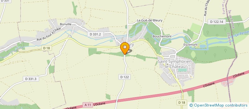localisation de l'entreprise MONSIEUR GERARD LEFEBVRE à AUNEAU-BLEURY-SAINT-SYMPHORIEN
