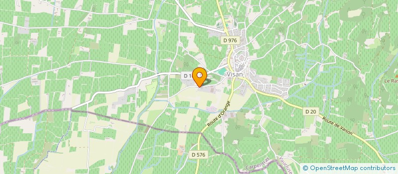 localisation de l'entreprise MONSIEUR GERARD LEFEVRE  VISAN