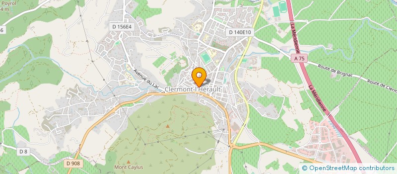 localisation de l'entreprise MONSIEUR GERARD LEFEVRE  CLERMONT-L'HERAULT