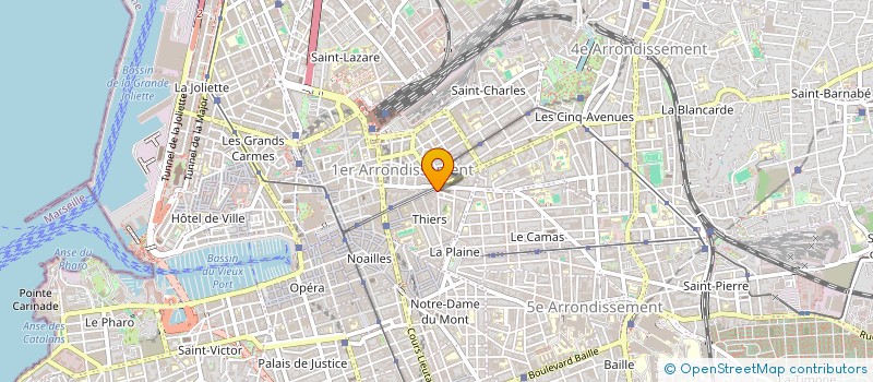 localisation de l'entreprise MONSIEUR GERARD LEFRANC à MARSEILLE