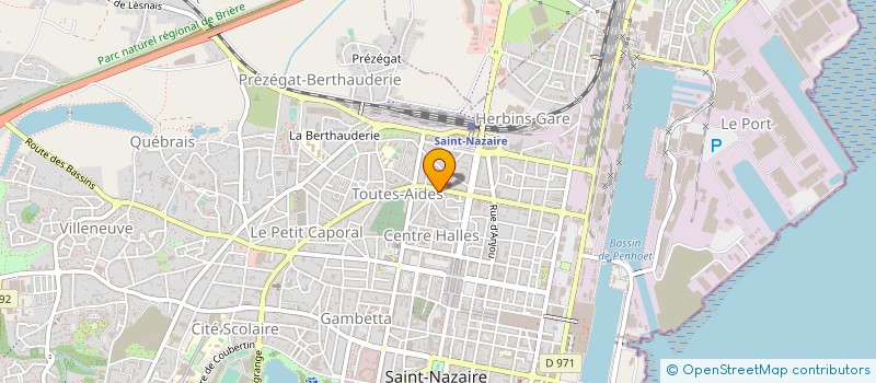 localisation de l'entreprise MONSIEUR GERARD LEGEAY  SAINT-NAZAIRE