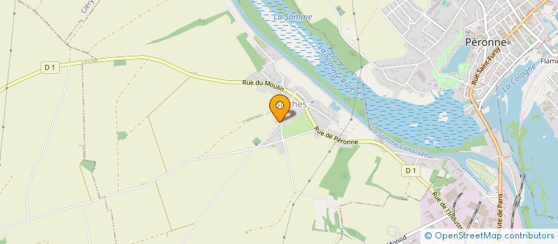 localisation de l'entreprise MONSIEUR GERARD LEGER  BIACHES