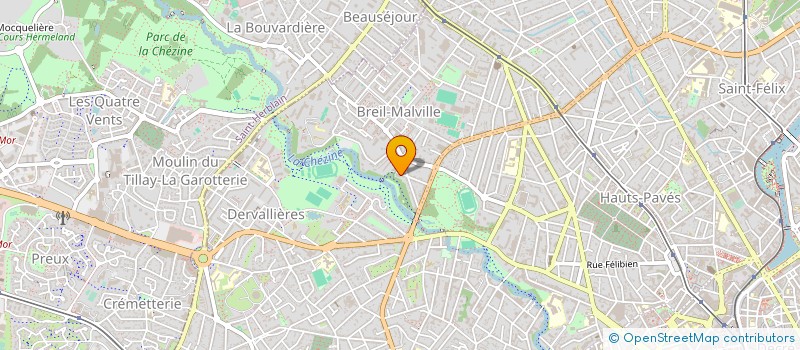 localisation de l'entreprise MONSIEUR GERARD LEGRAIS à NANTES
