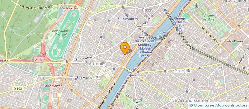 localisation de l'entreprise MONSIEUR GERARD LEHUEN  PARIS