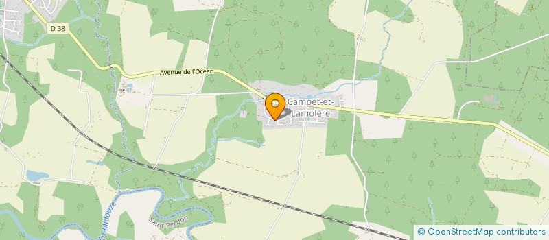 localisation de l'entreprise MONSIEUR GERARD LEMAIRE à CAMPAGNE