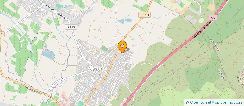 localisation de l'entreprise MONSIEUR GERARD LEMAN  GIGEAN