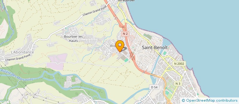 localisation de l'entreprise MONSIEUR GERARD LEMOING  SAINT-BENOIT