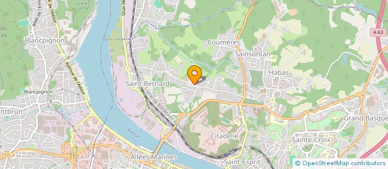 localisation de l'entreprise MONSIEUR GERARD LEON à BAYONNE