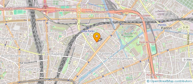 localisation de l'entreprise MONSIEUR GERARD LEOPOLD  PARIS