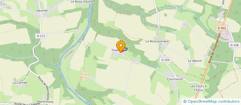 localisation de l'entreprise MONSIEUR GERARD LEPREVOST  SAINT-LAURENT-DE-CONDEL