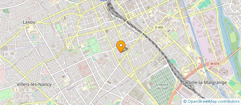 localisation de l'entreprise MONSIEUR GERARD LEQUEVRE  NANCY