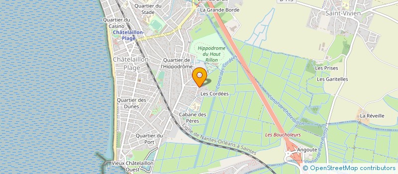 localisation de l'entreprise MONSIEUR GERARD LEROY à CHATELAILLON-PLAGE