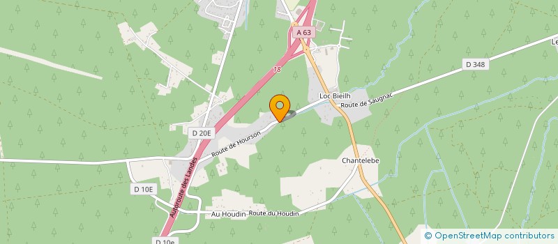 localisation de l'entreprise MONSIEUR GERARD LESCOMMERES  MOUSTEY