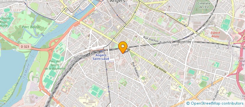 localisation de l'entreprise MONSIEUR GERARD LESEUL à ANGERS