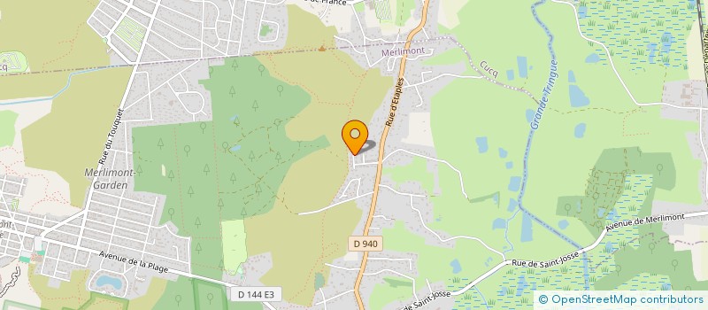 localisation de l'entreprise MONSIEUR GERARD LESMAN  MERLIMONT