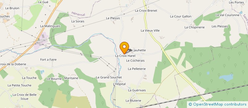 localisation de l'entreprise MONSIEUR GERARD LEVEQUE  QUINTENIC