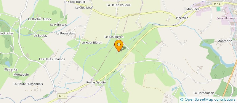 localisation de l'entreprise MONSIEUR GERARD LEVERRIER  LOUVIGNE-DU-DESERT