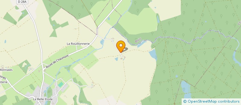 localisation de l'entreprise MONSIEUR GERARD LEVIEUGE  VALLIERES LES GRANDES