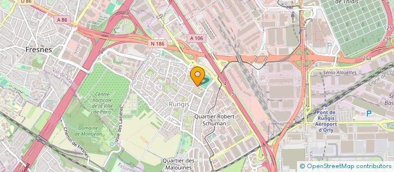 localisation de l'entreprise MONSIEUR GERARD LEVILLAIN  RUNGIS