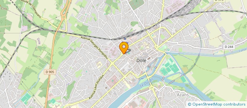 localisation de l'entreprise MONSIEUR GERARD LHOMME  JOUHE