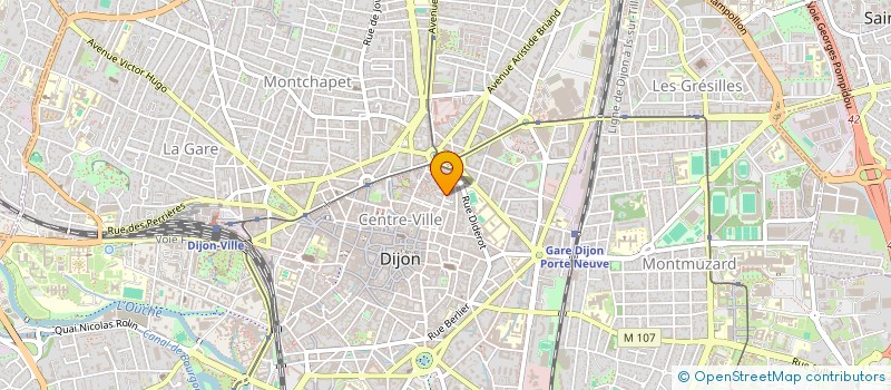 localisation de l'entreprise MONSIEUR GERARD LIAUZU à DIJON