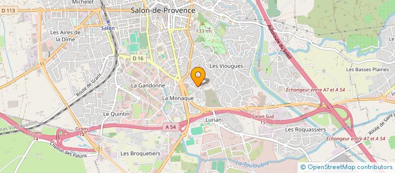 localisation de l'entreprise MONSIEUR GERARD LIEVIN à SALON-DE-PROVENCE