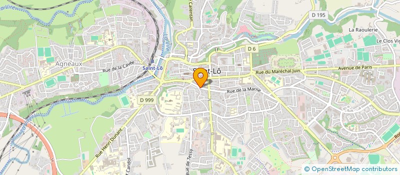 localisation de l'entreprise MONSIEUR GERARD LIMOUZIN  SAINT-LO