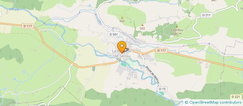 localisation de l'entreprise MONSIEUR GERARD LINDEMANN à LA BASTIDE-DE-SEROU