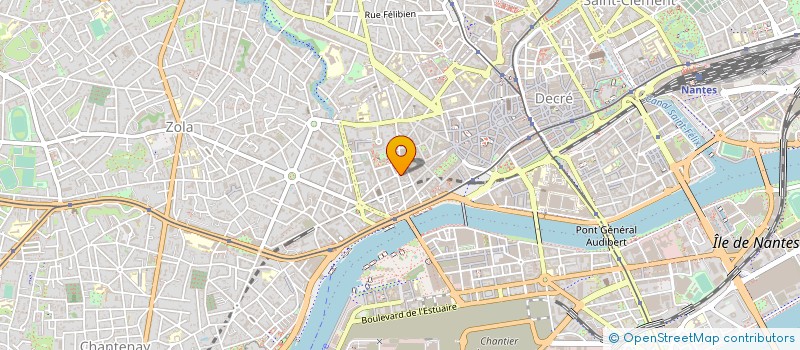 localisation de l'entreprise MONSIEUR GERARD LONG à NANTES