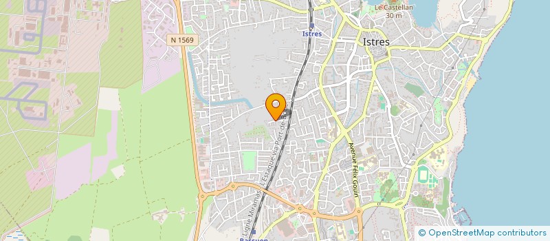 localisation de l'entreprise MONSIEUR GERARD LOPEZ  ISTRES