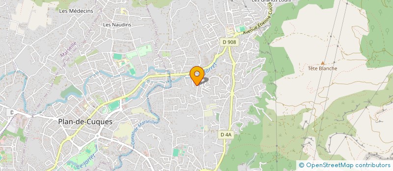 localisation de l'entreprise MONSIEUR GERARD LORCET  ALLAUCH