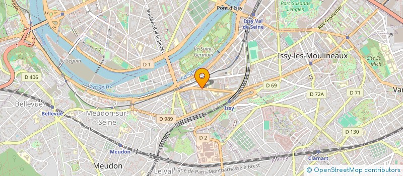 localisation de l'entreprise MONSIEUR GERARD LORENT à ISSY-LES-MOULINEAUX