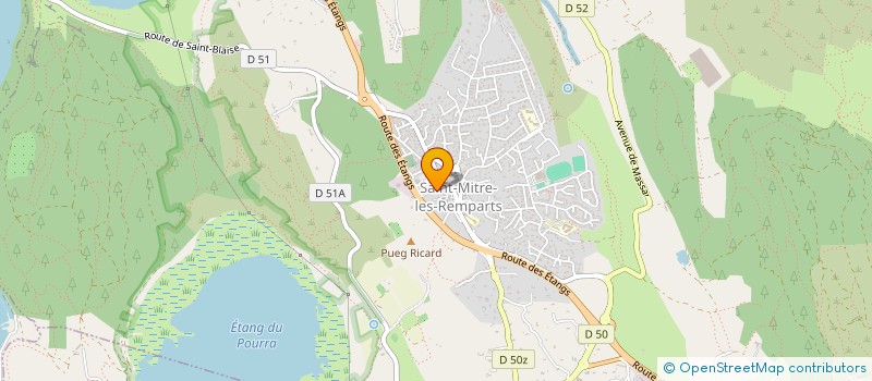 localisation de l'entreprise MONSIEUR GERARD LORET  SAINT-MITRE-LES-REMPARTS