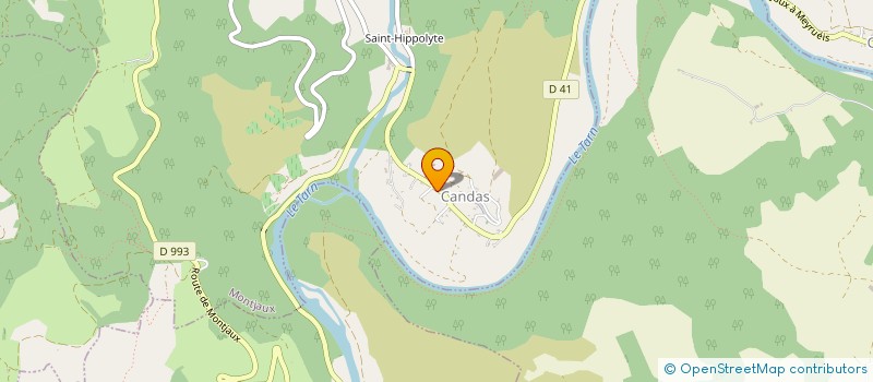 localisation de l'entreprise MONSIEUR GERARD LOUIS MARIUS VIALA à MILLAU