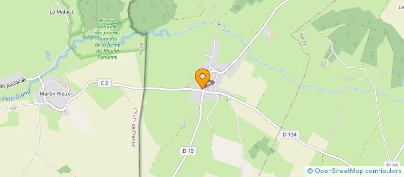 localisation de l'entreprise MONSIEUR GERARD LUCIEN LAFORCE  AUGE