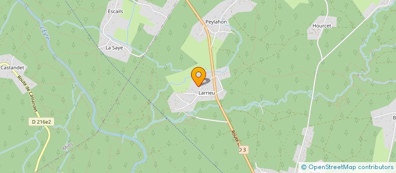 localisation de l'entreprise MONSIEUR GERARD LUXCEY  SALLES