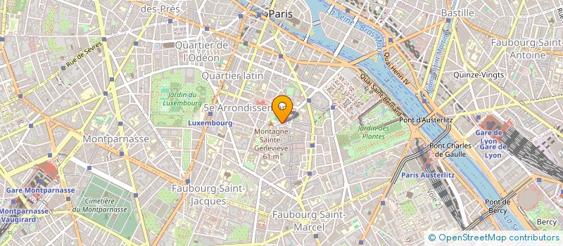 localisation de l'entreprise MONSIEUR GERARD LYON-CAEN  PARIS