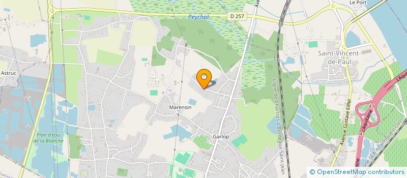 localisation de l'entreprise MONSIEUR GERARD MAAZ  AMBARES-ET-LAGRAVE