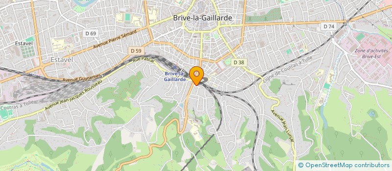 localisation de l'entreprise MONSIEUR GERARD MACARIO  BRIVE-LA-GAILLARDE