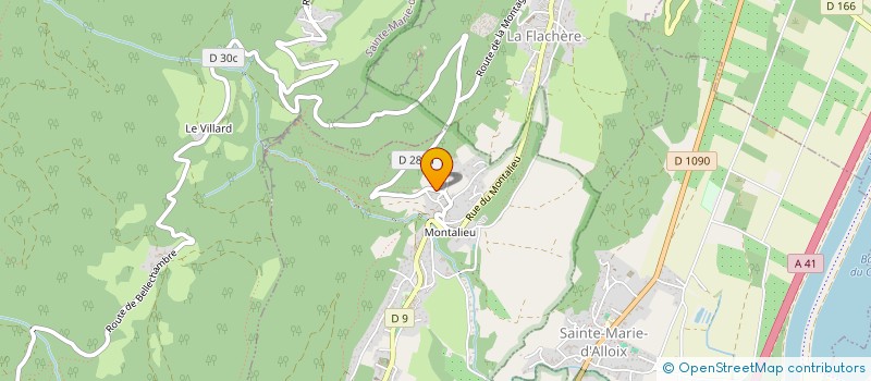 localisation de l'entreprise MONSIEUR GERARD MACCHI  SAINT-VINCENT-DE-MERCUZE