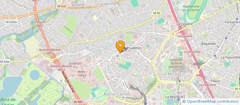 localisation de l'entreprise MONSIEUR GERARD MACH à TOULOUSE