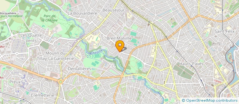 localisation de l'entreprise MONSIEUR GERARD MADOLA à NANTES