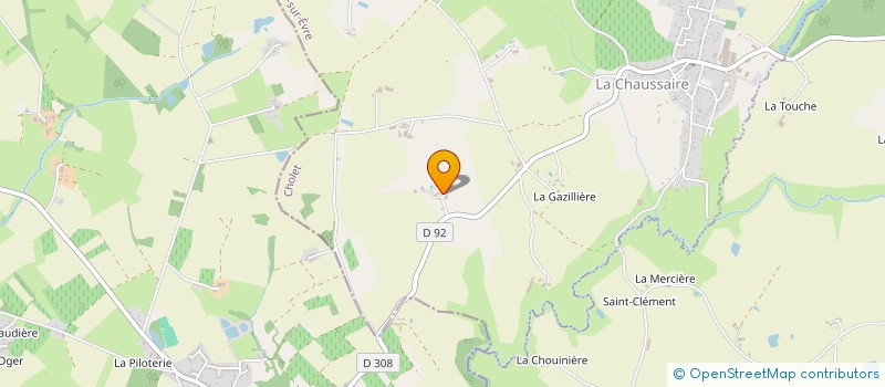 localisation de l'entreprise MONSIEUR GERARD MAHAIT à MONTREVAULT-SUR-EVRE