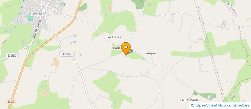 localisation de l'entreprise MONSIEUR GERARD MAIGNAN à AZE
