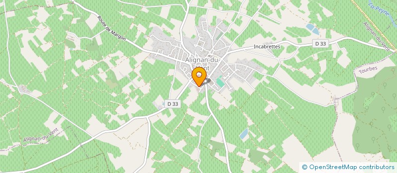 localisation de l'entreprise MONSIEUR GERARD MAILLE à ALIGNAN-DU-VENT